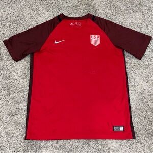 2017 Nike Dri-Fit Team USA Red 3rd #7 Jackson Soccer Jersey Shirt Youth XL